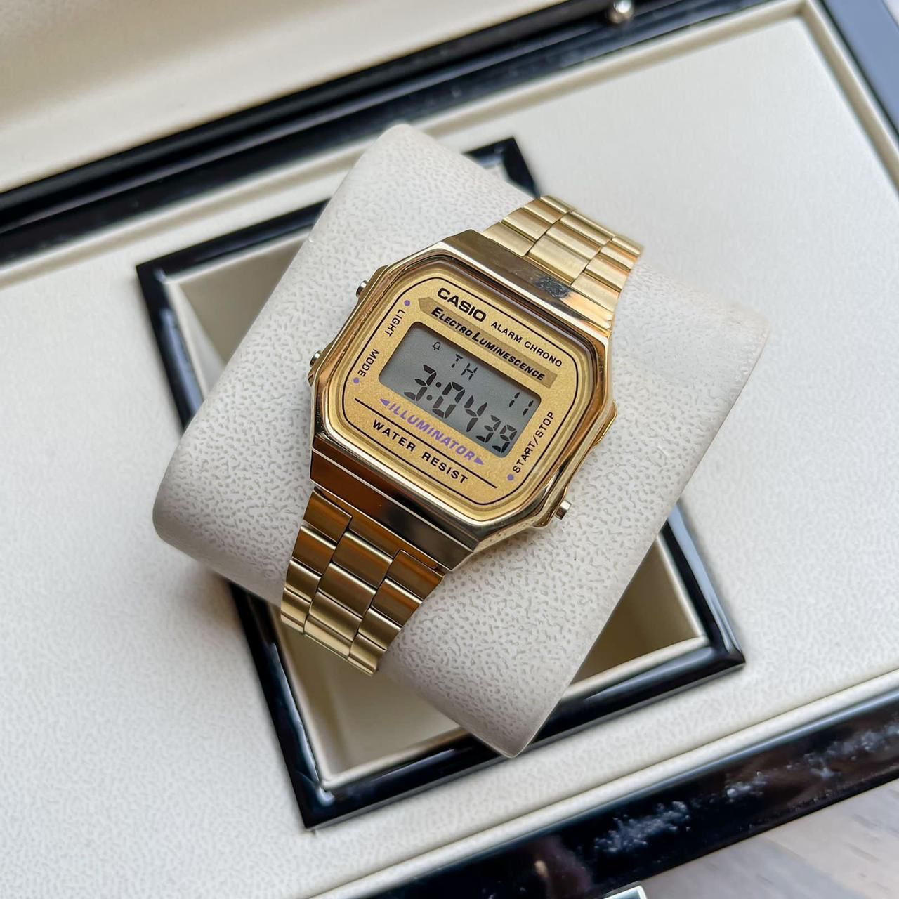 Casio Gold Digital A168 Series Watch
