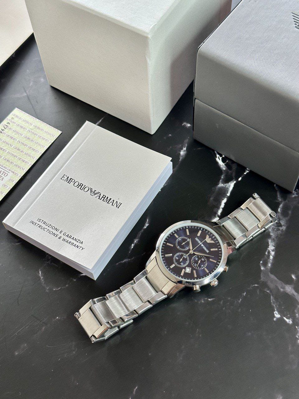 Emporio Armani Renato Chronograph watch