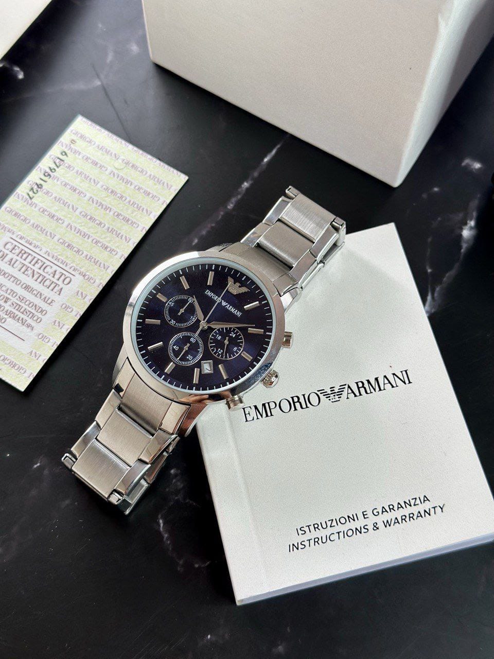 Emporio Armani Renato Chronograph watch